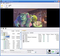 ratDVD movie content selection